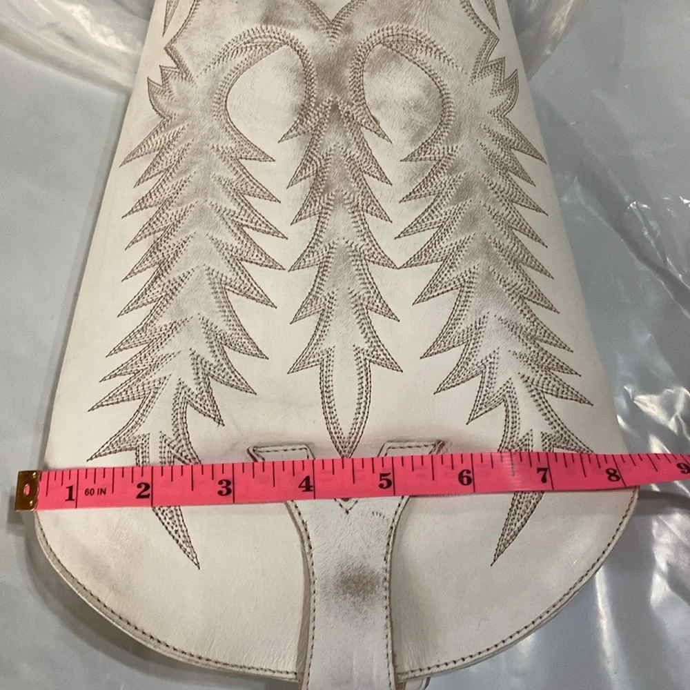 Old Gringo White Heeled Boots - Picture 13 of 16